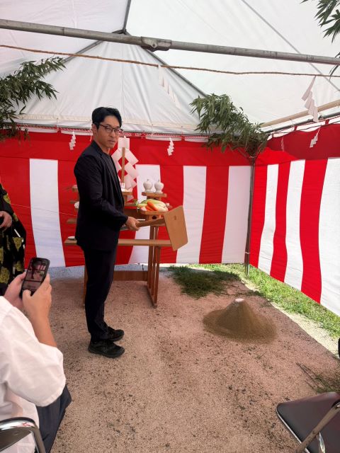 ナーシングホームすまいる米子河崎 地鎮祭が執り行われました